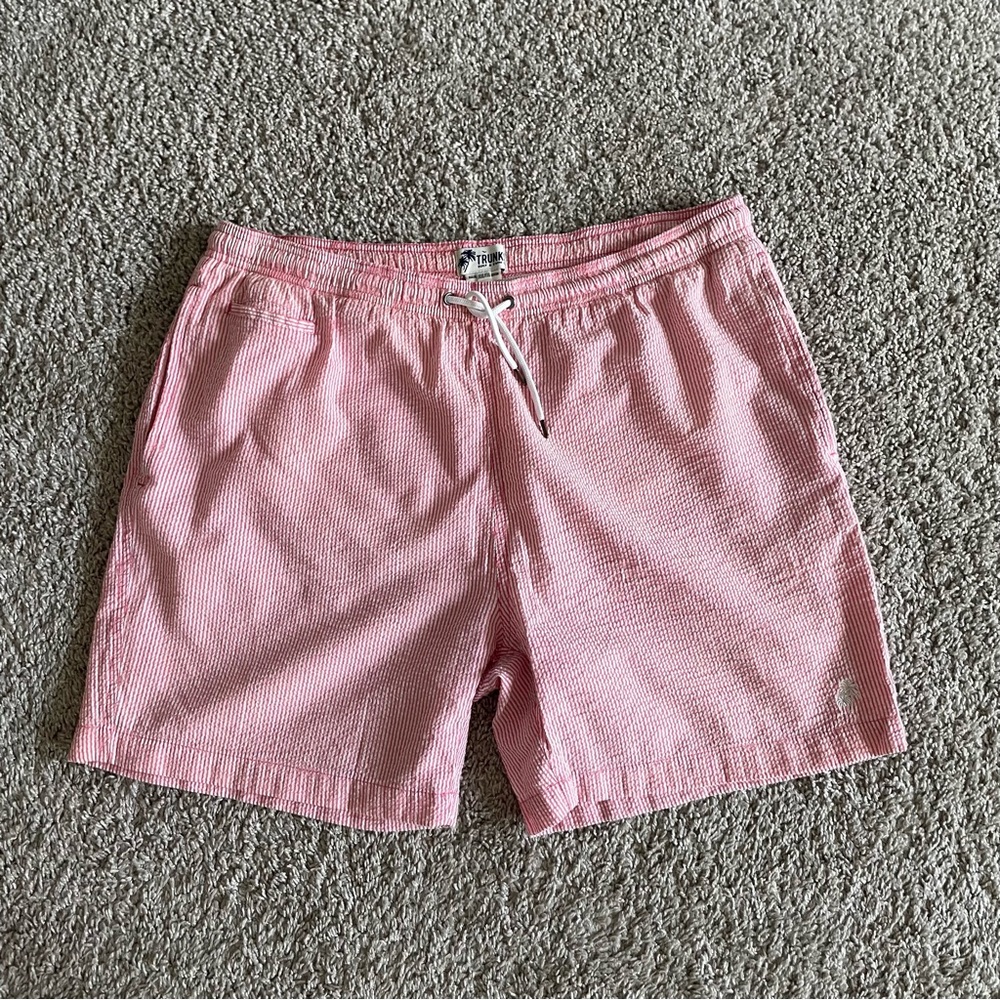 Trunks Surf and Swim Co. Brand Yellow Mesh Lined Trunks